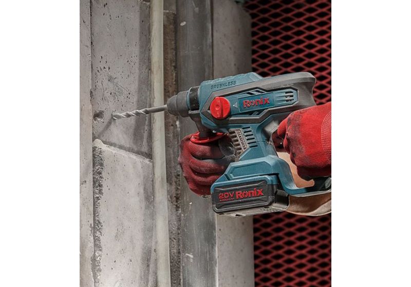 Battery rotary hammer drill