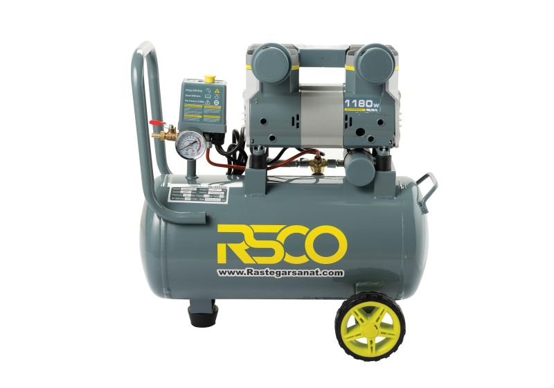 ضاغط هواء صامت RSCO سعة 24 لترمودیل ACWF-25