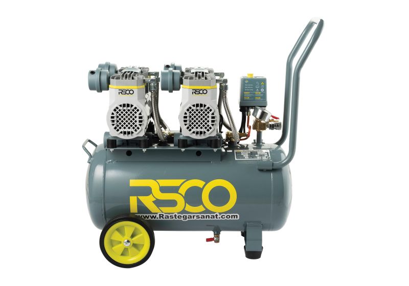 ضاغط هواء صامت RSCO سعة 40 لتر مودیل ACWF2-40