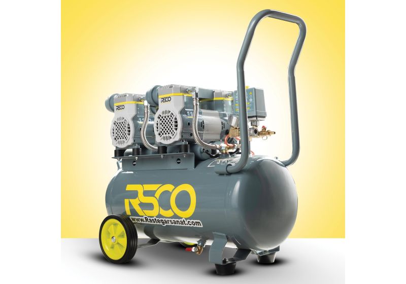 ضاغط هواء صامت RSCO سعة 40 لتر مودیل ACWF2-40