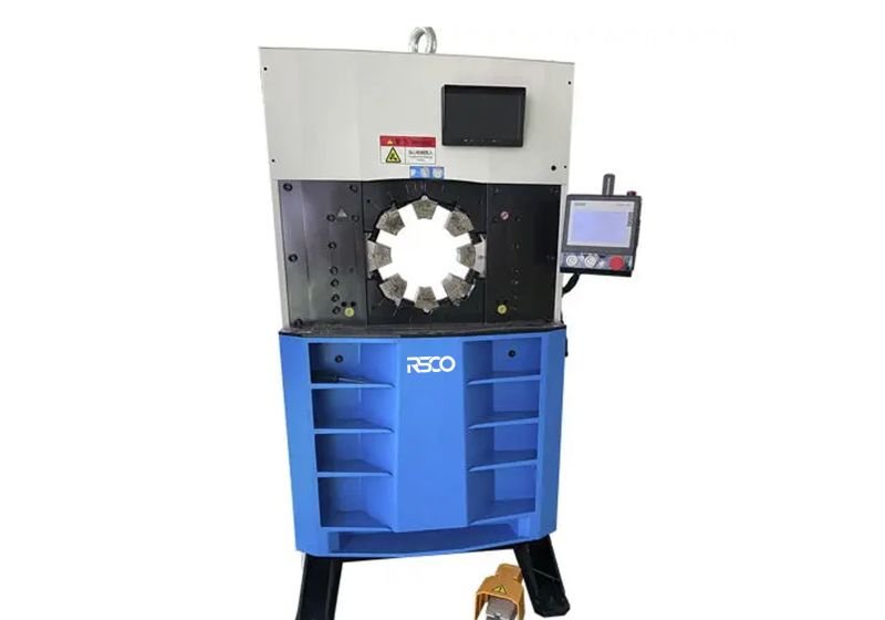 پرس شیلنگ هیدرولیک برقی و نیمه اتوماتیک RSCO مدل PPIYB-P160