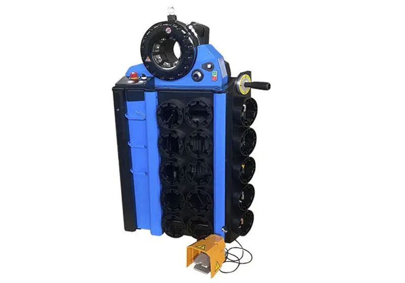 پرس شیلنگ هیدرولیک برقی و نیمه اتوماتیک RSCO مدل PPIYB-P33