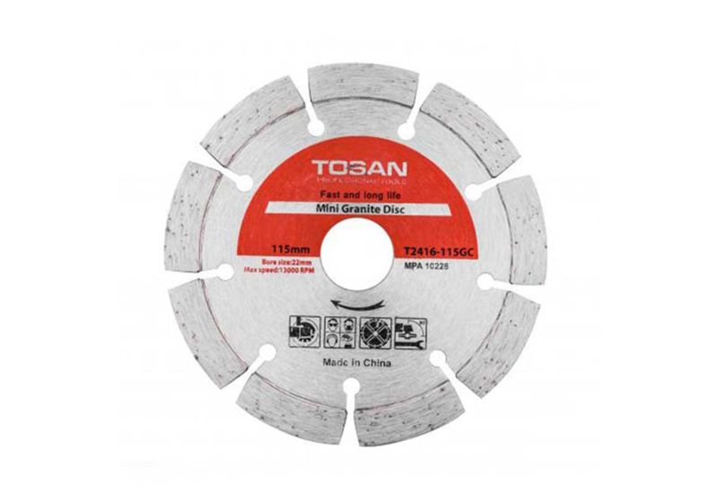 TOSAN Granite Cutting Disc 115 mm model T2416-115GC