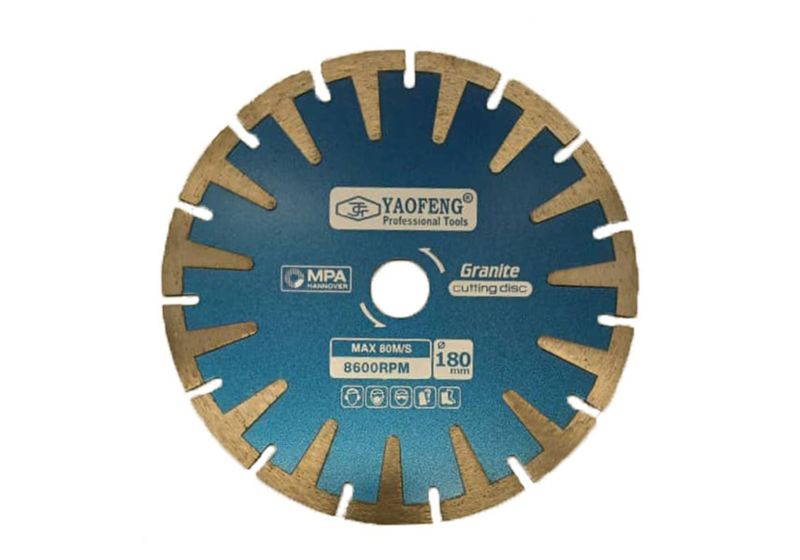 Yaofeng Granite Cutting Disc T shape 180 mm