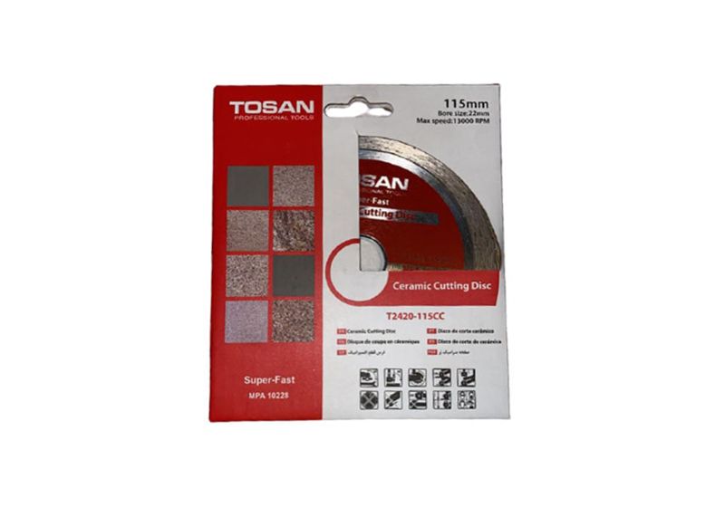 صفحه سرامیک بر مینی توسن 115 میلی متر