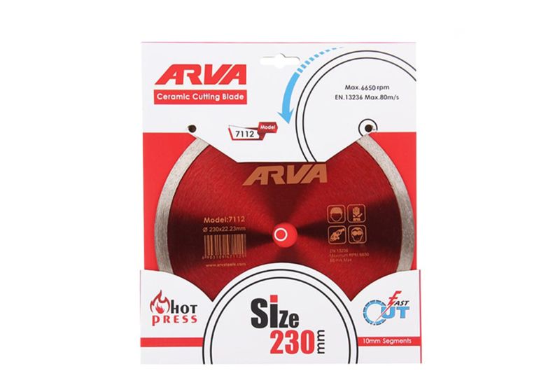 Arva Ceramic Cutting Disc 230 mm