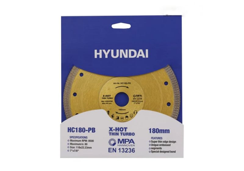 HYUNDAI Ceramic Cutting Disc 180 mm