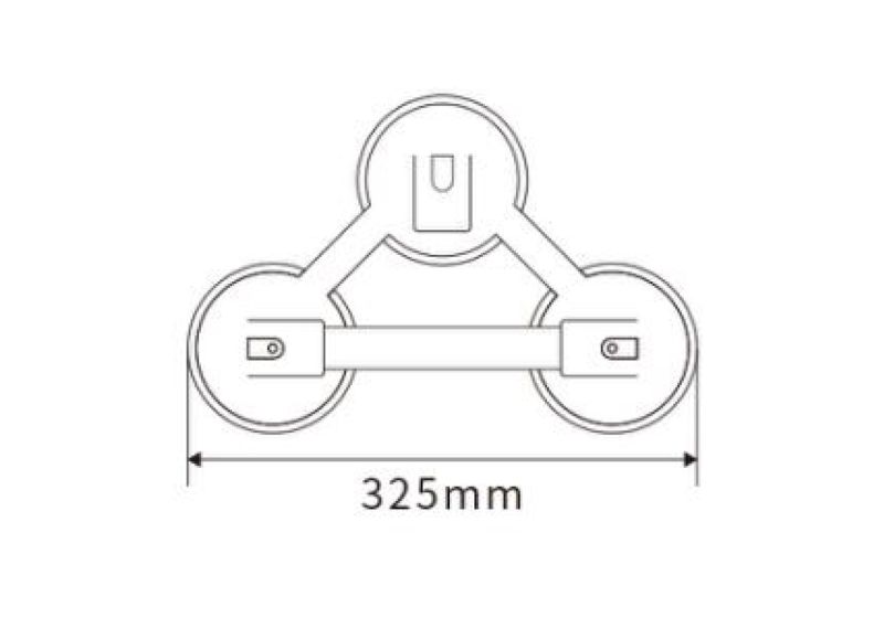 قاپک سه قلو بدنه فلزی RSCO مدل RGSA006