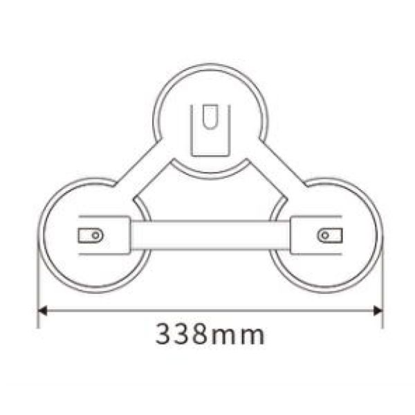 RSCO triple Glass Suction RGSA012 | Best glass suction