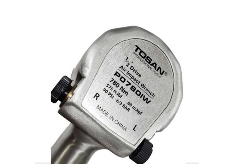 TOSAN Air Impact Wrench Gun P0780IW| Torque range: 1100 NM