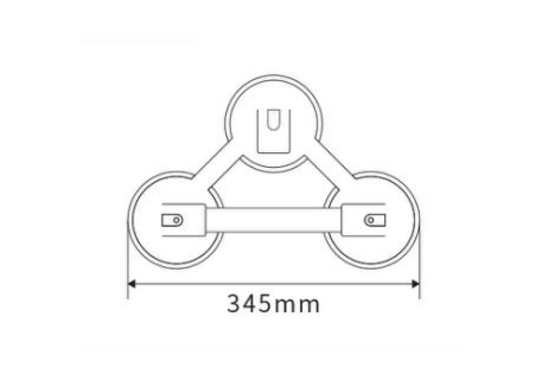 RSCO triple Glass Suction RGSA043 | Best Glass Suction
