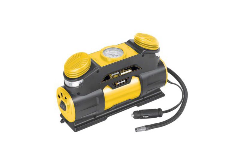 پمپ باد فندکی و سر باتری کنزاکس دو سیلندر مدل 5419