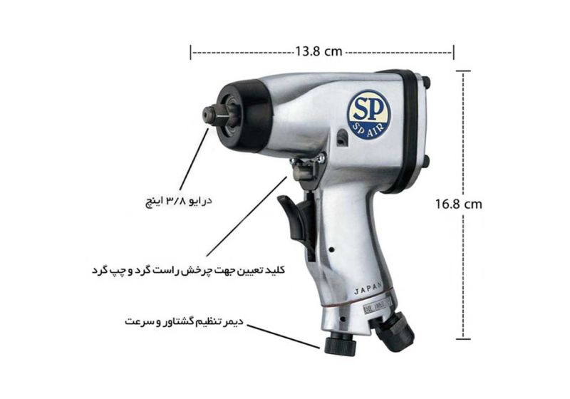بکس بادی 3/8 اینچ اس پی