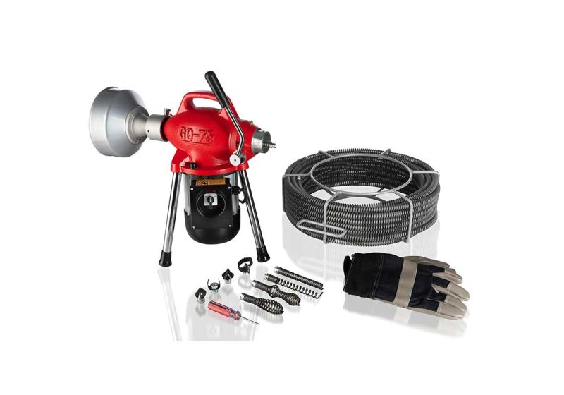 Drain Cleaning Machine RSCo  |390W, Automatic Spring Reel, Portable