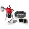 Drain Cleaning Machine RSCo  |390W, Automatic Spring Reel, Portable