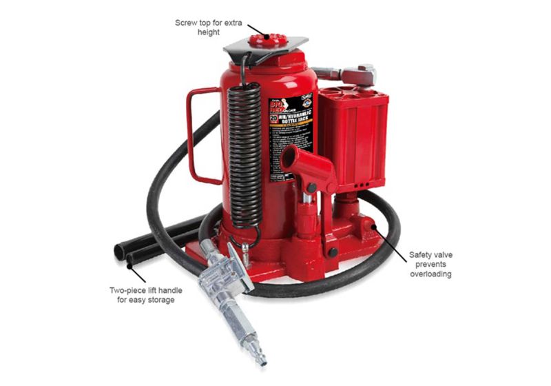 جک بطری بادی بیگ رد 20 تن