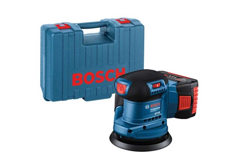 سنباده لرزان گرد بوش شارژی براشلس مدل GEX 185-LI