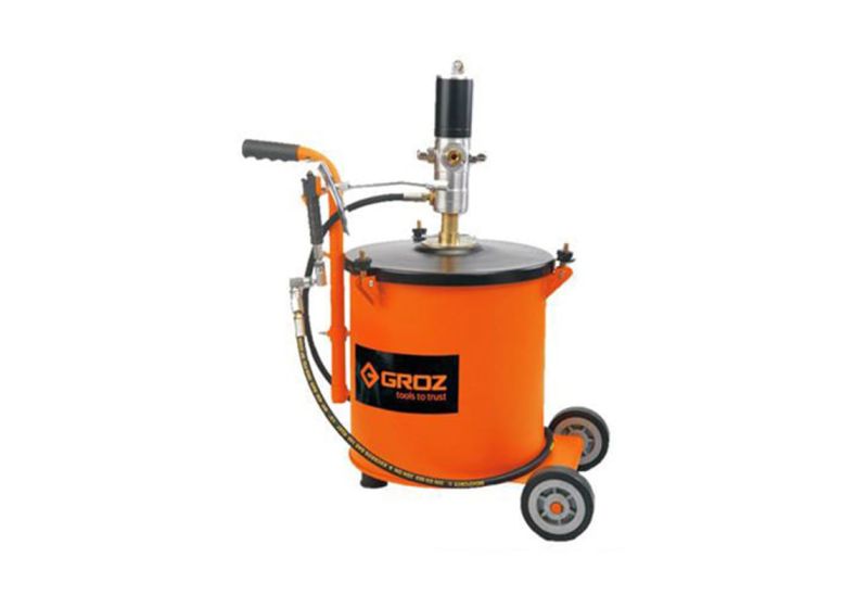 گریس پمپ بادی سطلی گروز مدل BGRP