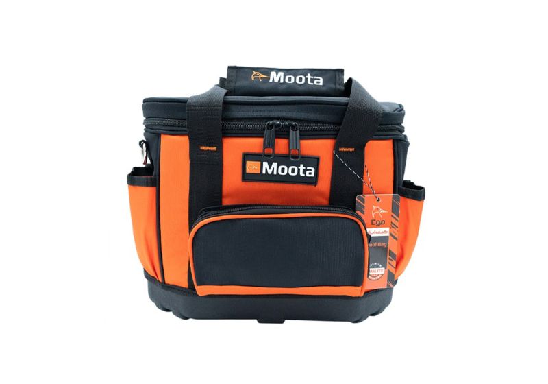 Cantilever Tool Box | Folding metal handle & 5 compartments