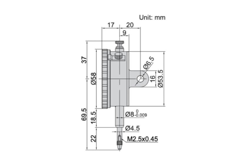 ساعة القياس الميكانيكية مودیل  2308-10A متوفر هذه المنتج باعلی جودة فی مبیعات رستگار صنعت الصناعی