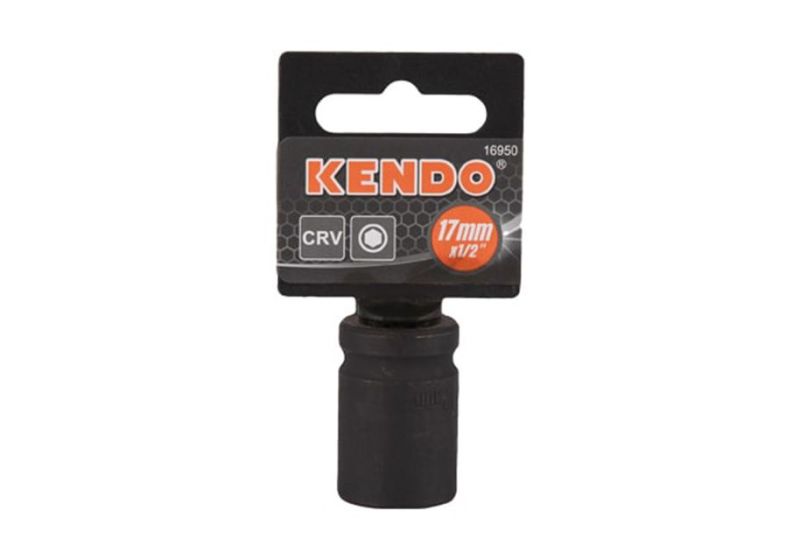 Single Socket, 17 mm, Short |6-Point, Kendo|16950