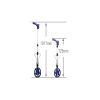 Measuring Wheel Meters | Folding metal handle | high quality