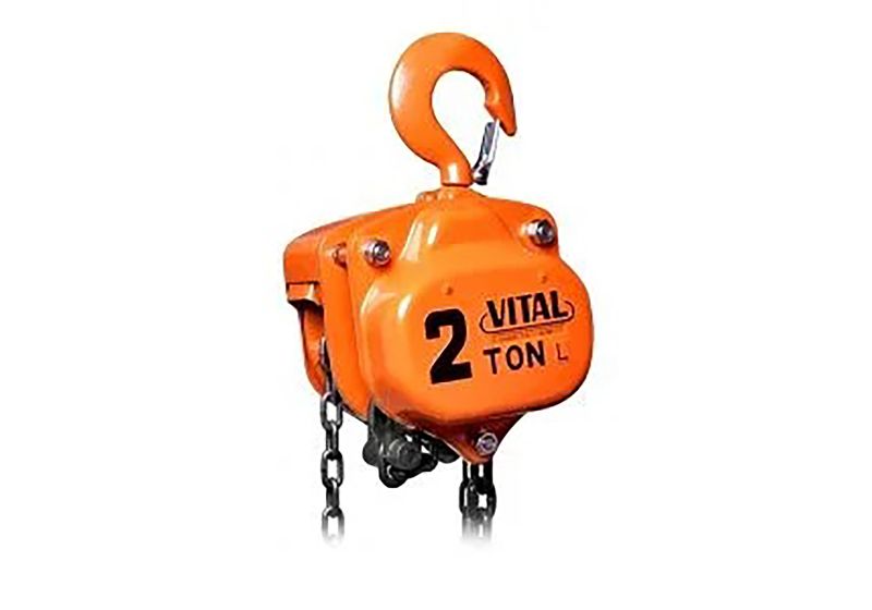 جرثقیل دستی زنجیری 2 تن ویتال اصلی مدل vital asli 2ton