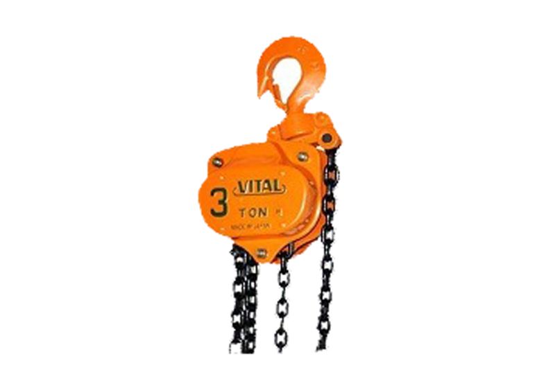 جرثقیل دستی زنجیری 3 تن ویتال اصلی