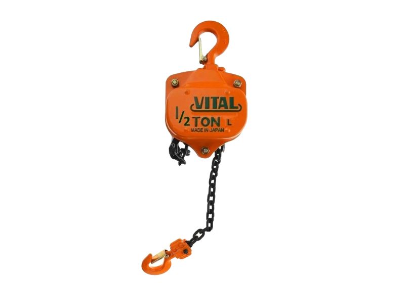 جرثقیل دستی زنجیری 0.5 تن ویتال اصلی مدل JDZ05V