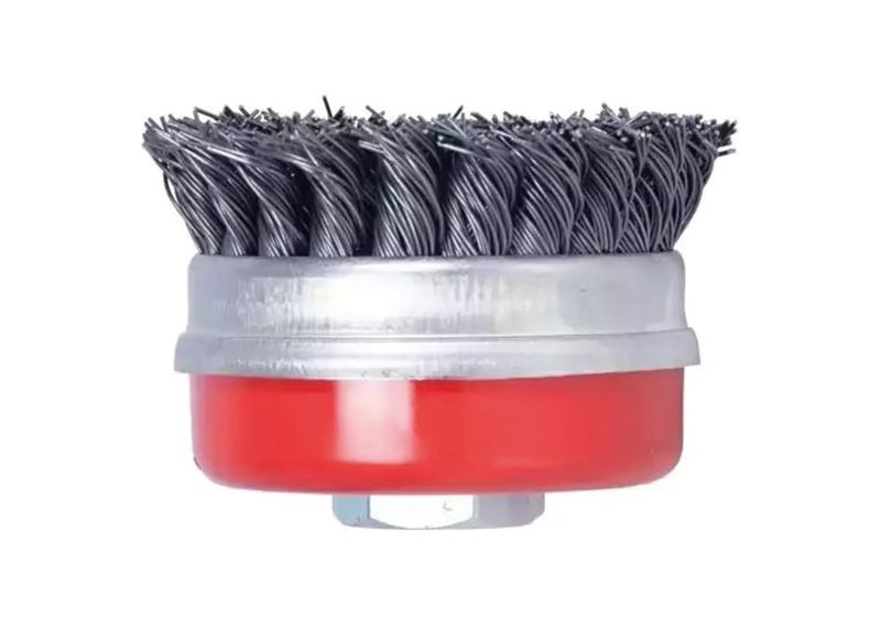 عکس برس سیمی کاسه ای 70 میلی‌متر جهان برس