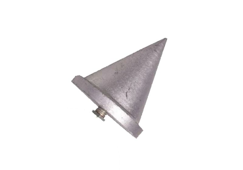 Metal plumb bob, weight 290 grams, Rosco model 233