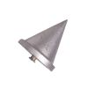 Metal plumb bob, weight 290 grams, Rosco model 233