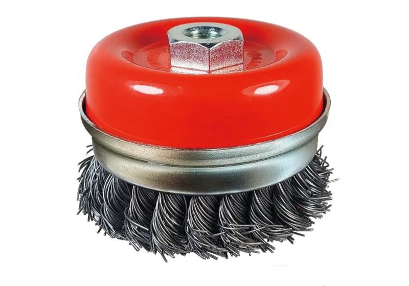80mm braided bowl brush with ring, JAHAN BORES model 0039