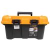 Cantilever Tool Box | Folding metal handle & 5 compartments