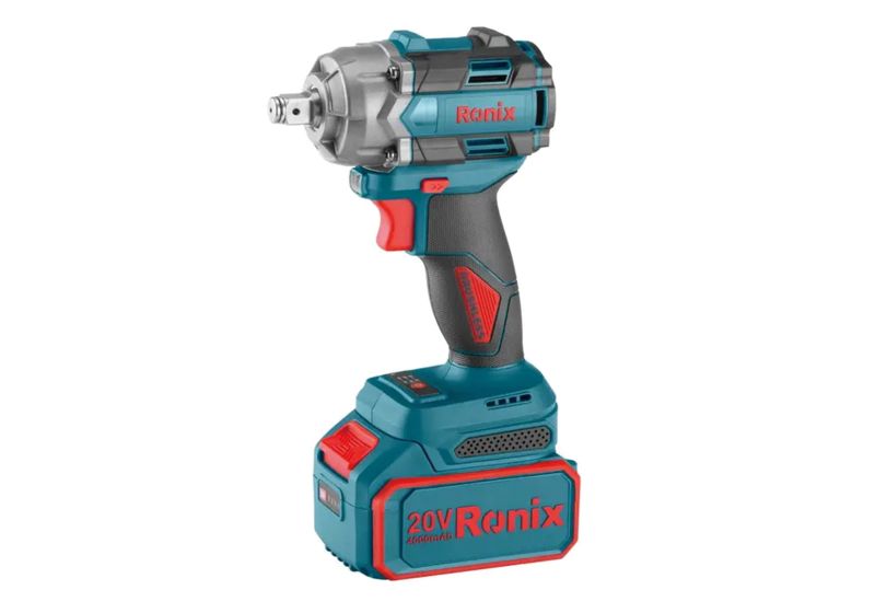 بکس شارژی براشلس 1/2 اینچ رونیکس مدل 8673 مناسب برای برای باز کردن و بستن پیچ‌ها و مهره‌ها