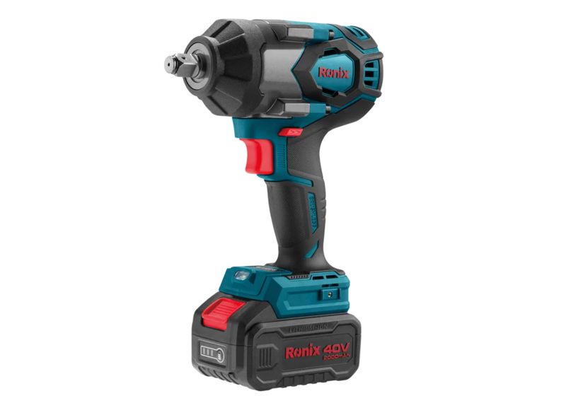 بکس شارژی براشلس ۱/۲ اینچ متر رونیکس مدل 8673 مناسب برای برای باز کردن و بستن پیچ‌ها و مهره‌ها