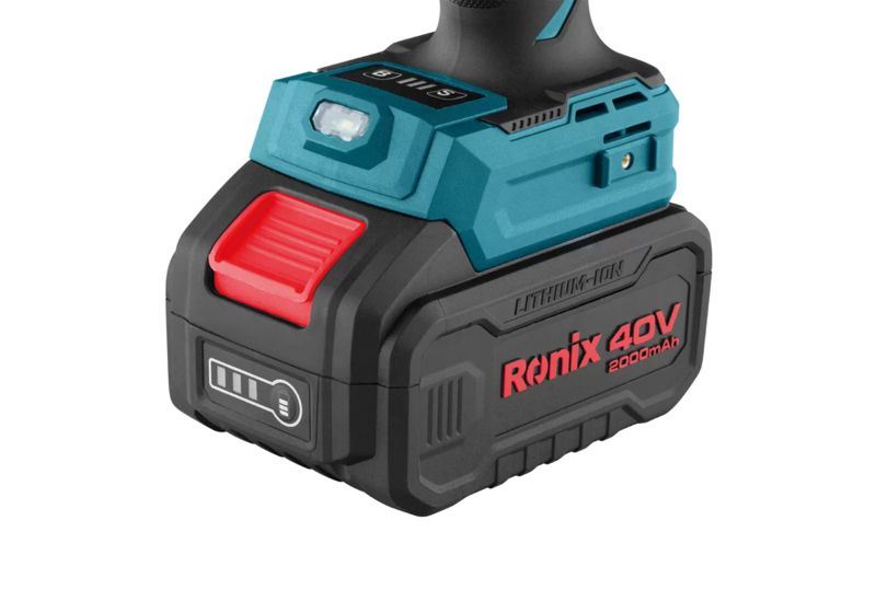 Ronix 1/2 inch brushless rechargeable battery model 8673