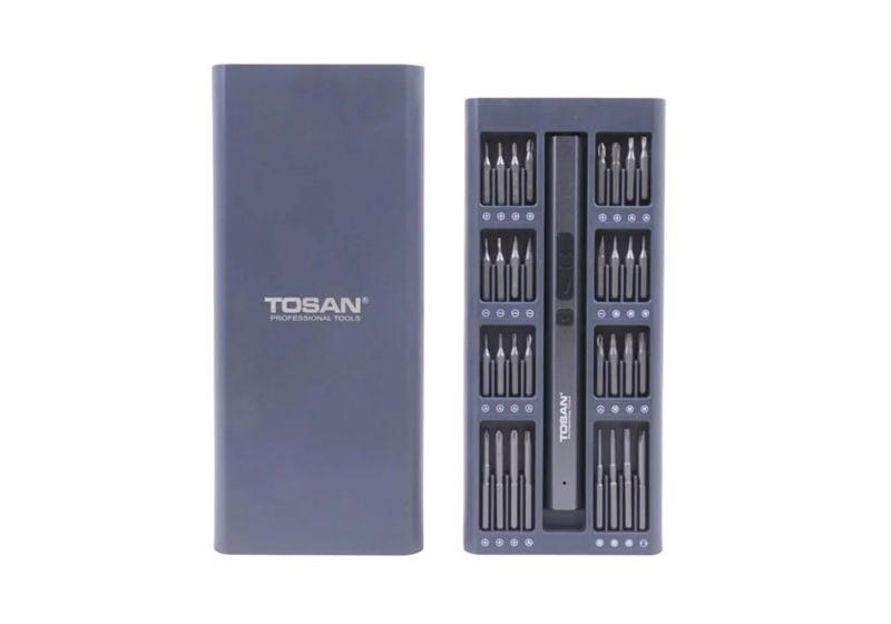 عکس کیت پیچ گوشتی شارژی توسن 3.7 ولت مدل 9002