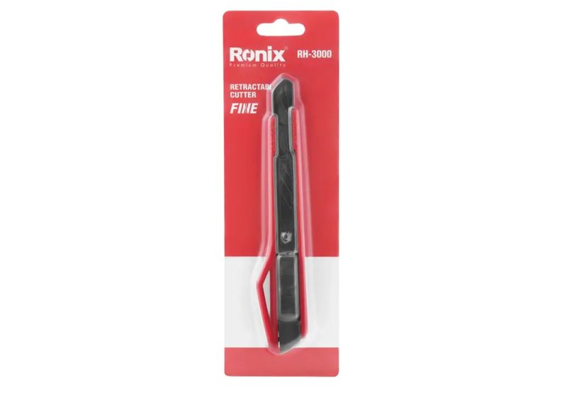 کاتر 9 میلیمتری رونیکس مدل RH-3000 ابزار تحریری، هنری، برای برش کاغذ و موکت و غیره
