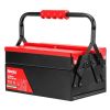 RONIX Plastic Tool Box 17in | An extra removable tray | RSCo