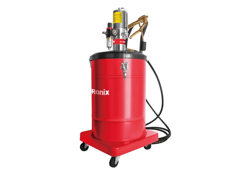 گریس پمپ سطلی 30 لیتر رونیکس مدل RH-4308 مناسب برای روانکاری