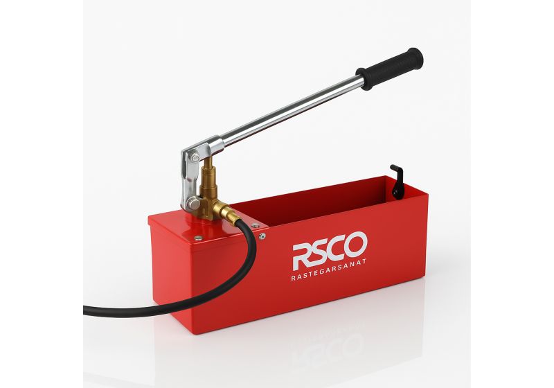 مضخة اختبار الضغط اليدوي 50 مرة رستگار صنعت مودیل TP50