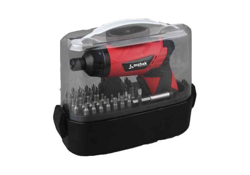 کیت پیچ گوشتی شارژی محک تاشو 3.6 ولت مدل CSD-3.6 Kit