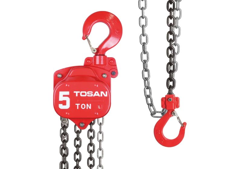 5 ton chain hoist, 3 meters, Tosan model 2050CB