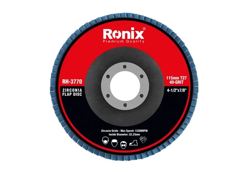 ÜÇER Flap Disc Size 115-Grit 40 | Flap Sanding Disc