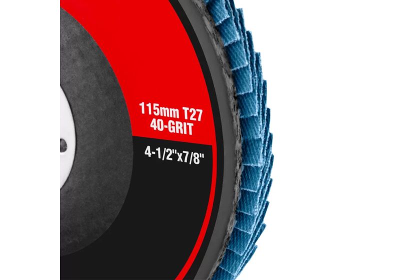 ÜÇER Flap Disc Size 115-Grit 40 | Flap Sanding Disc
