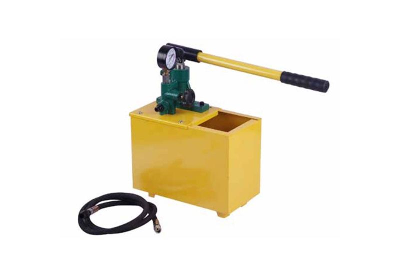 عکس تست پمپ آب دستی 600 بار رستگار صنعت فلزی مدل TPM601