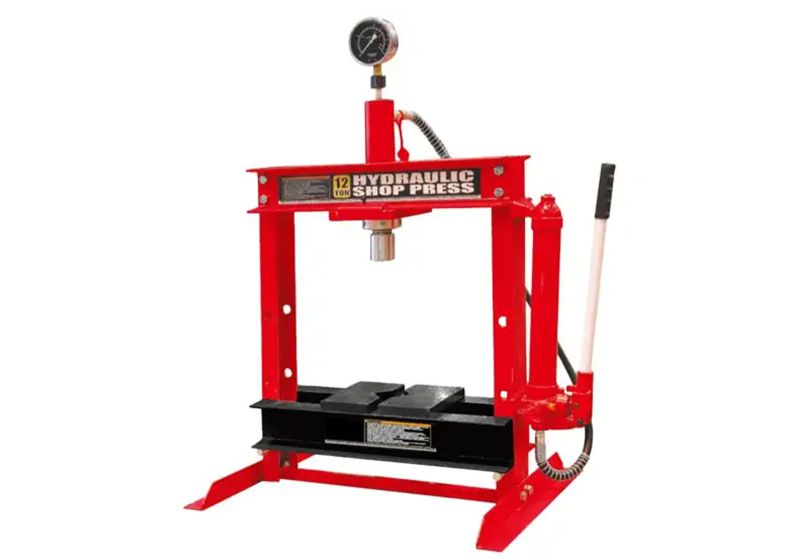 خرید پرس هیدرولیک رومیزی 12 تن بیگ رد مدل TY12001 تجهیز شده به جک بادوام