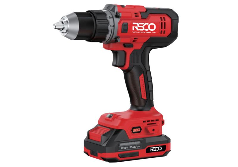 عکس دریل شارژی چکشی RSCO لیتیوم 20 ولت مدل BPCD2003