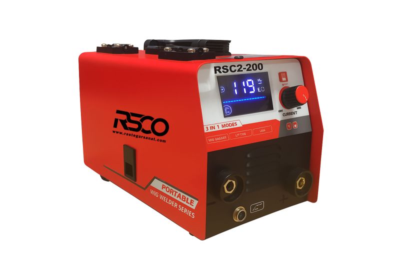 عکس دستگاه جوش CO2 رستگار صنعت 120 آمپر مدل RSC2-200